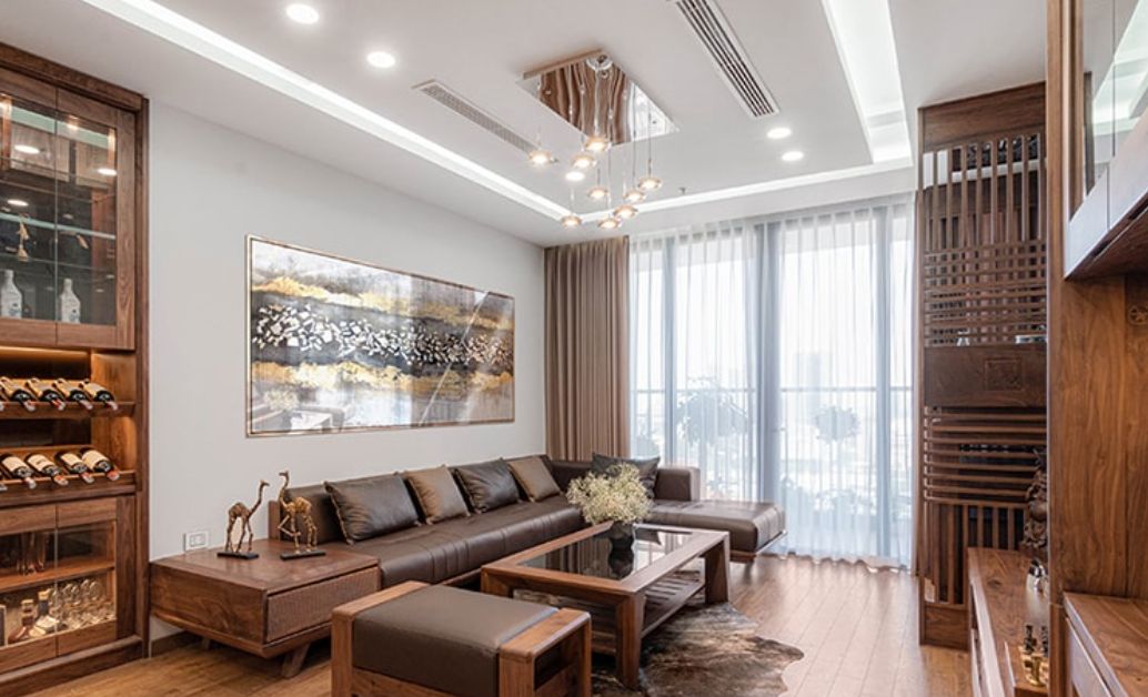 Cho thuê căn hộ 1 phòng ngủ The Miami Vinhomes Smart City, DT 50m2, vị trí đẹp giá ưu đãi
